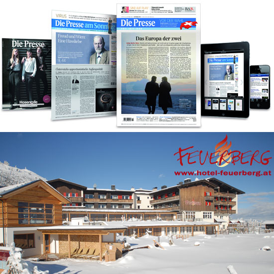 Die Presse und Mountain Resort Feuerberg